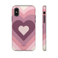 Heart layers pink - tough case