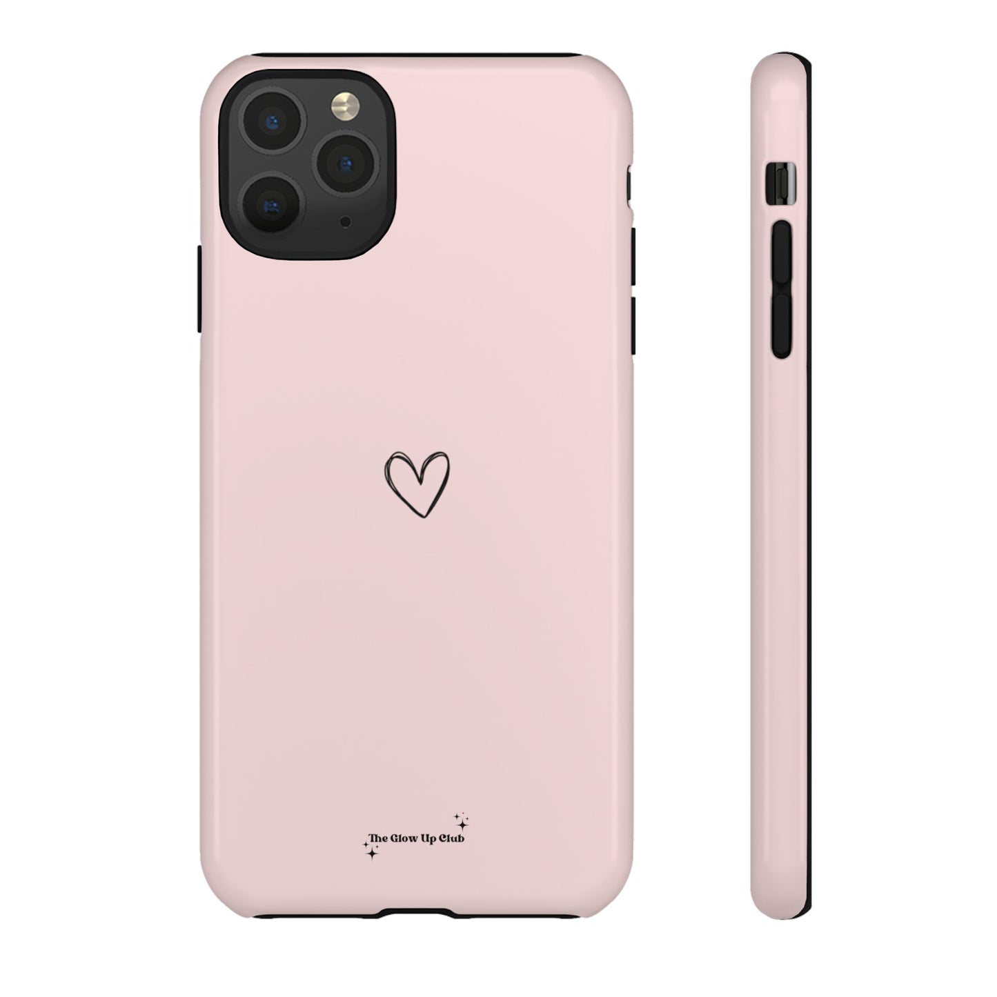 Minimalistic heart pink - tough case