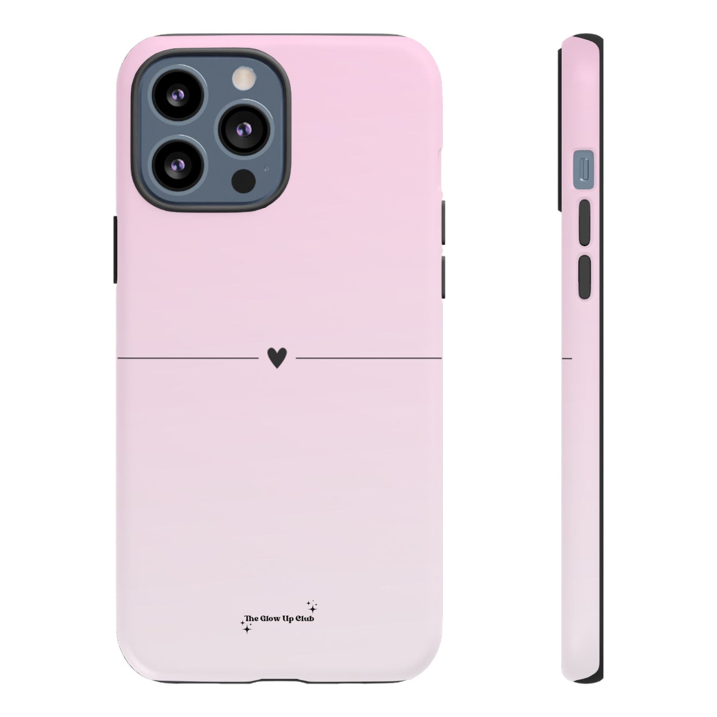 Pastel pink heart - tough case