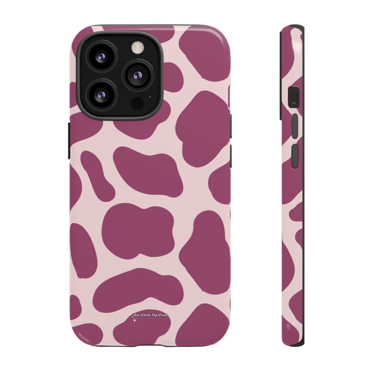 Burgundy giraffe - tough case