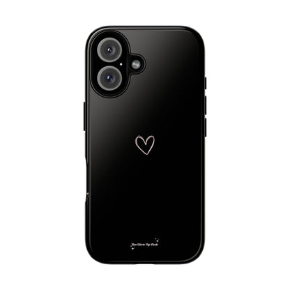 Minimalistic heart black - tough case