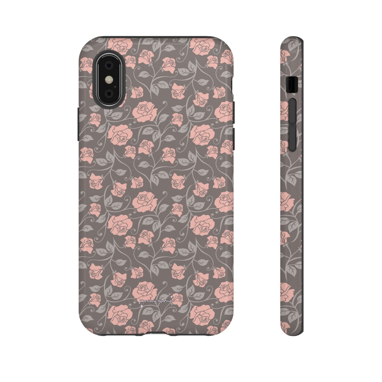 Small roses brown - tough case