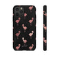 Rose gold flamingos - tough case