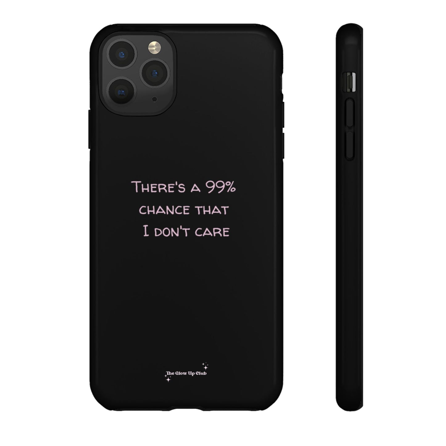 There's a 99% chance black - tough case