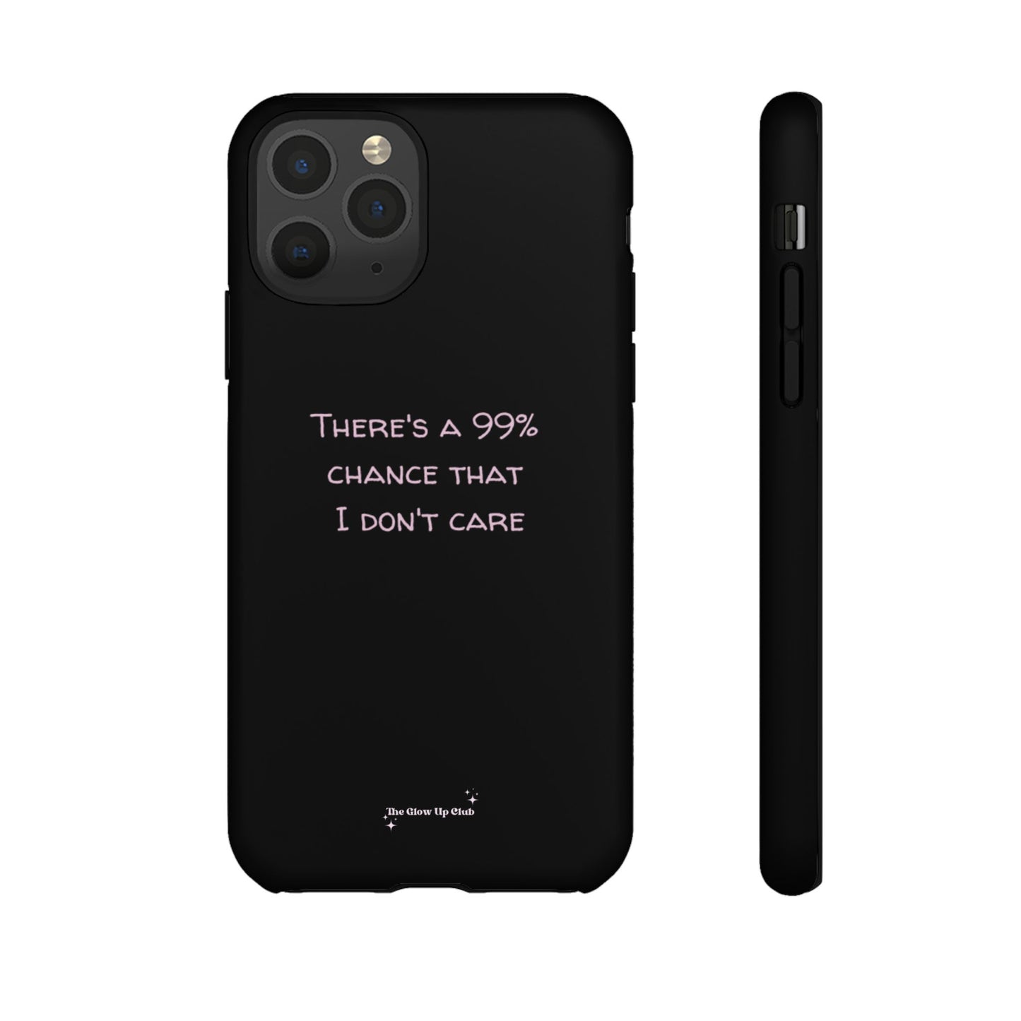 There's a 99% chance black - tough case