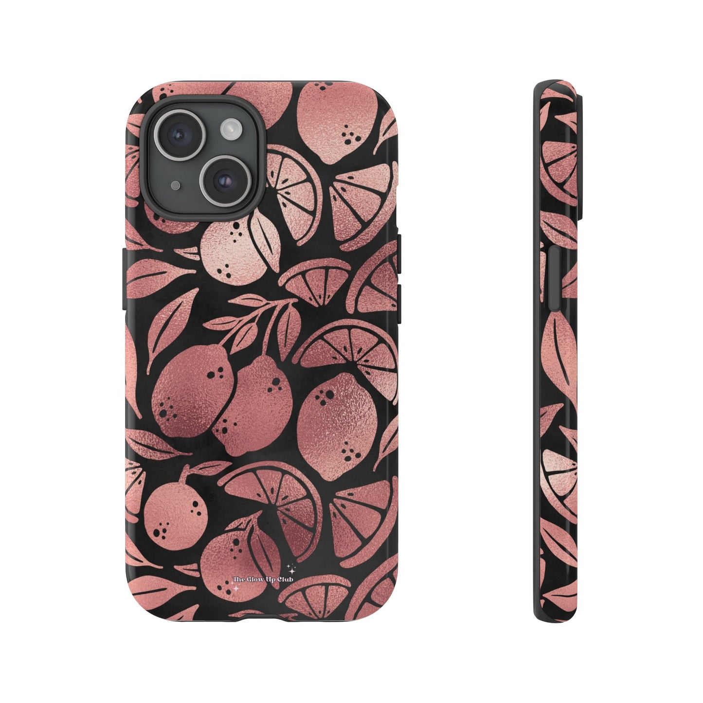 Rose gold lemons - tough case