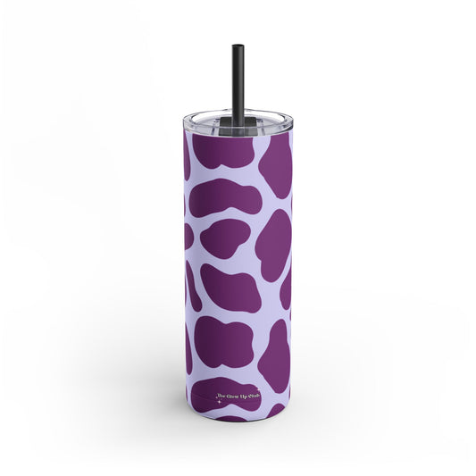 Purple giraffe Tumbler, 20oz