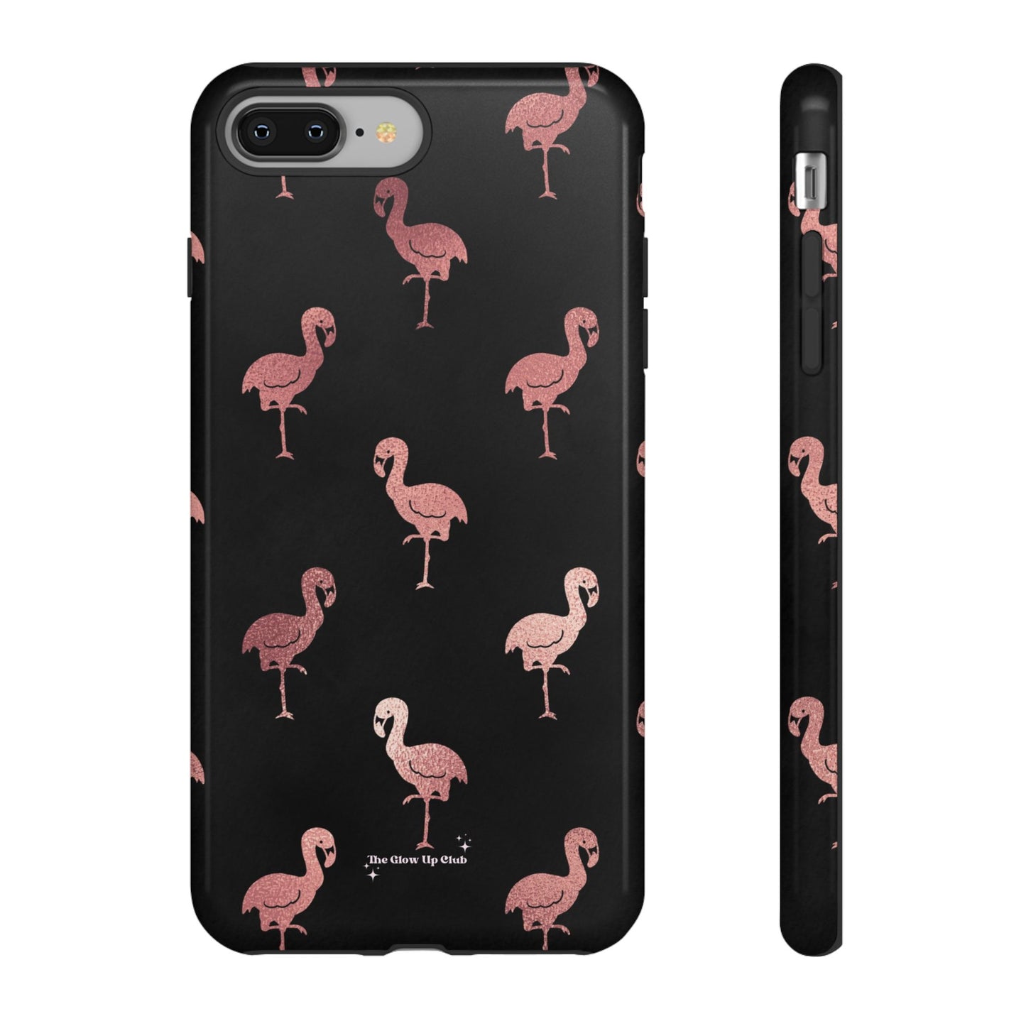 Rose gold flamingos - tough case