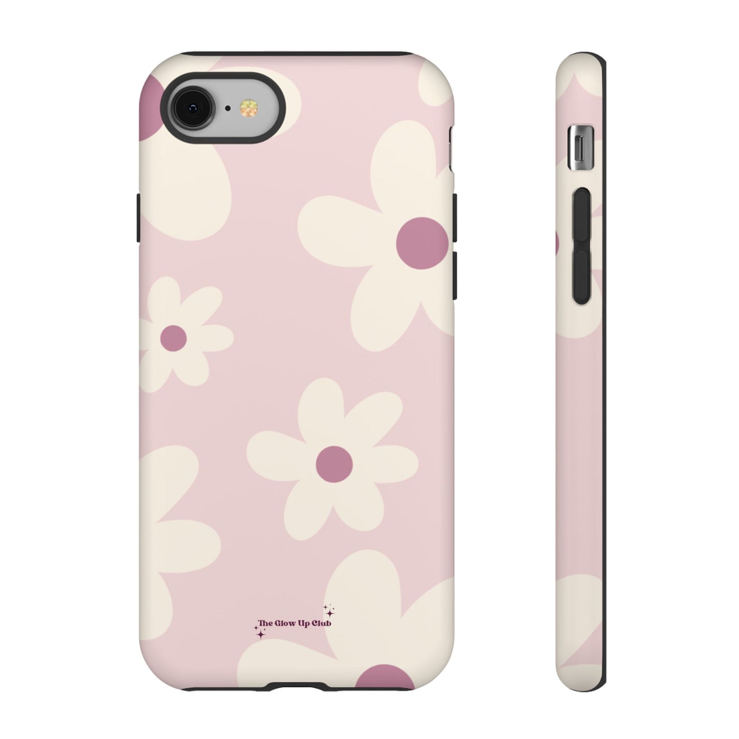 Floral pattern pink - tough case