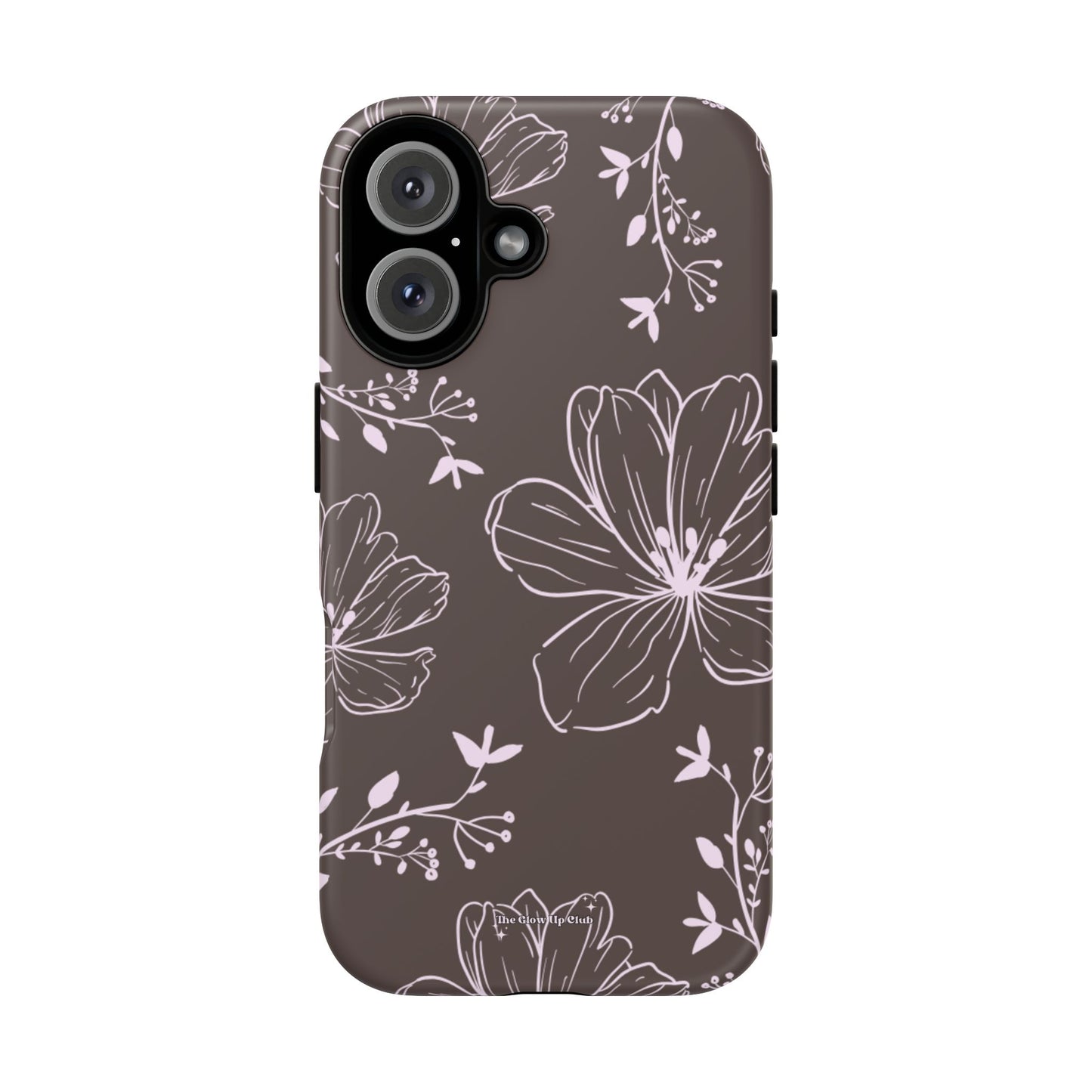 Realistic flowers grey - tough case