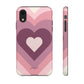 Heart layers pink - tough case