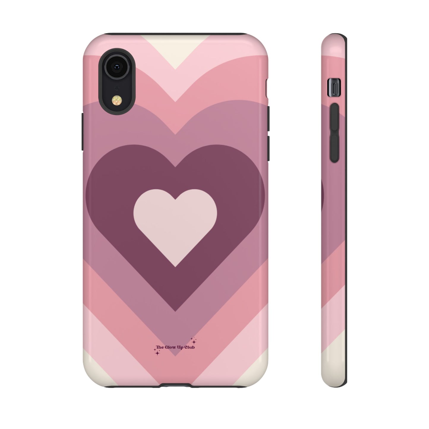 Heart layers pink - tough case