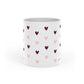 Heart pattern Heart-Shaped Mug