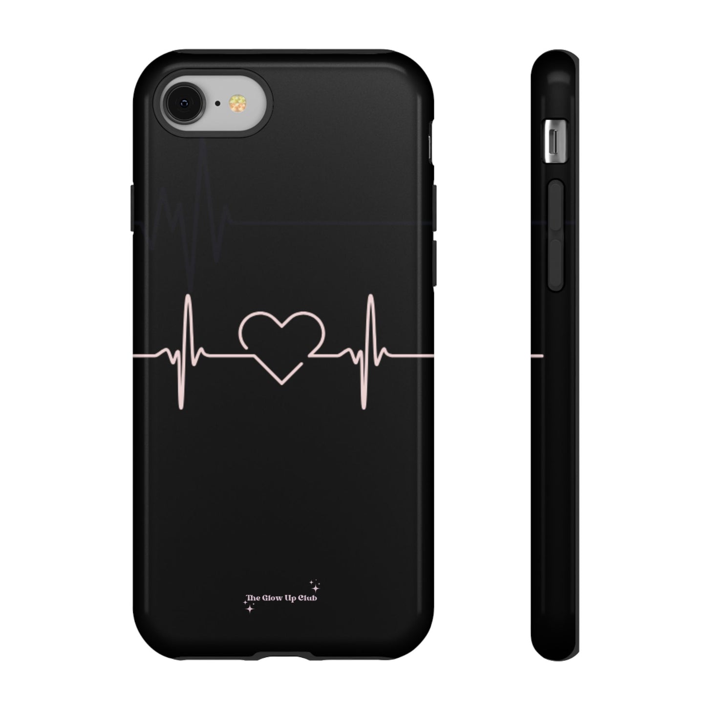 Heart line black - tough case