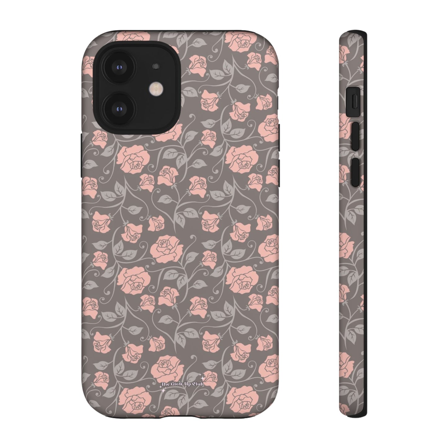 Small roses brown - tough case