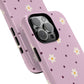 Flowers and dots pink - tough case