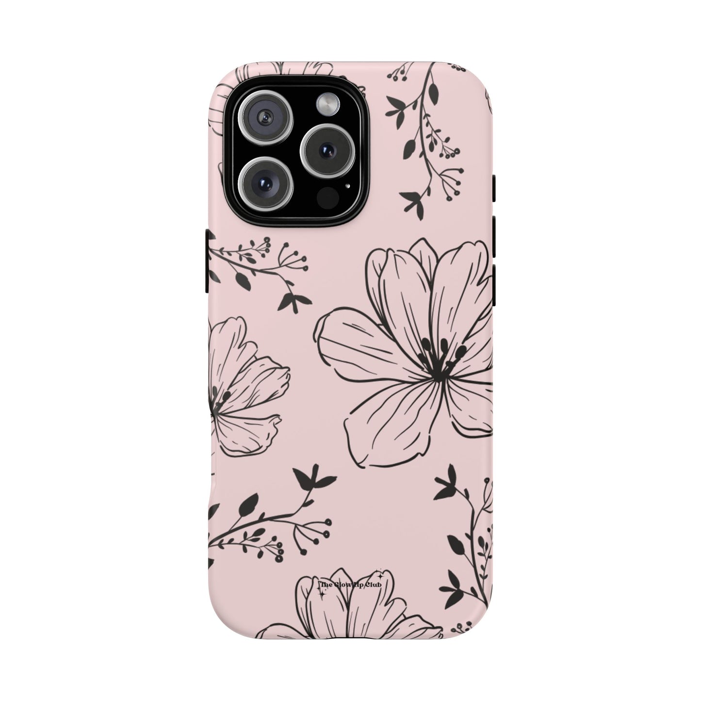 Realistic flowers pink - tough case