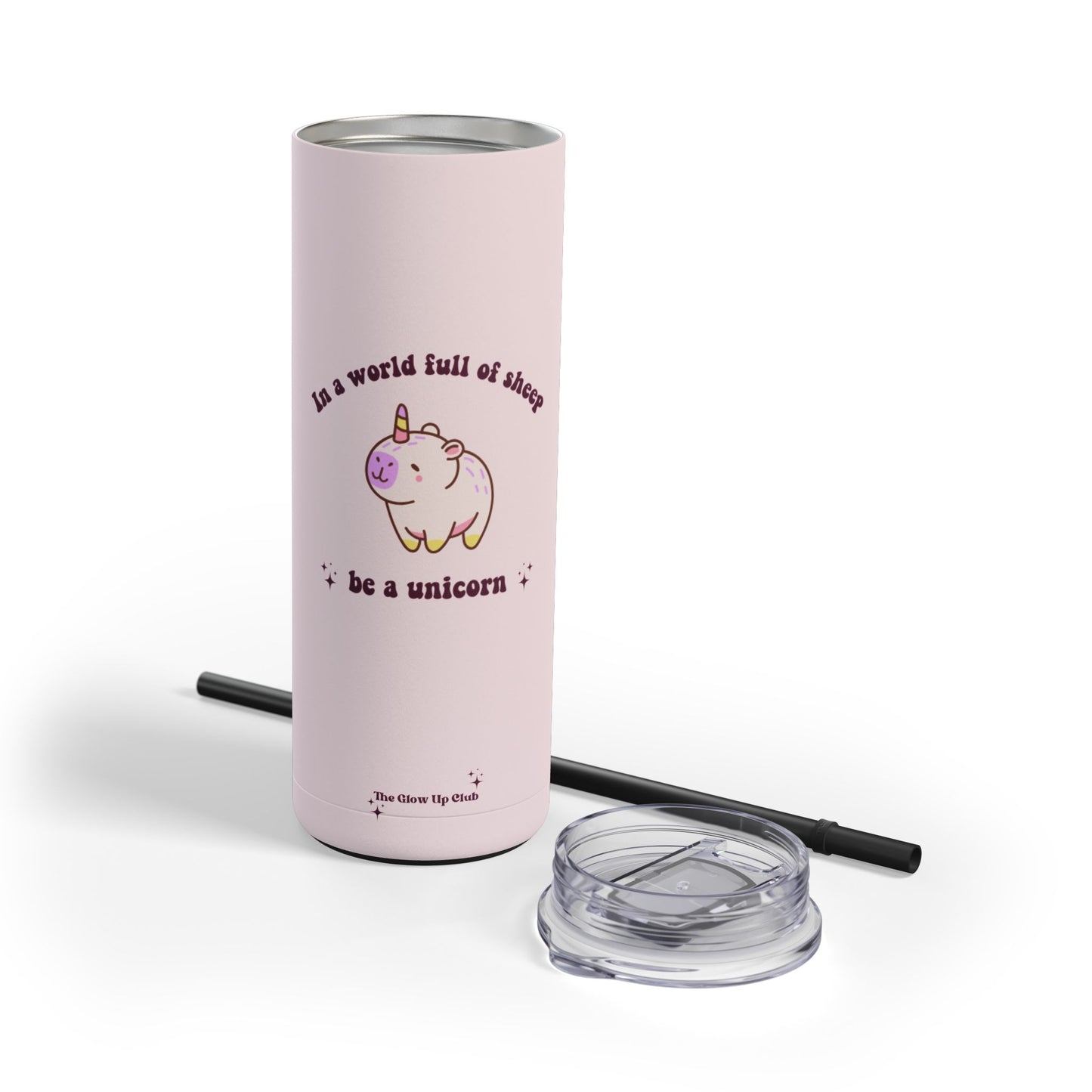 In a world full of sheep pink Tumbler, 20oz