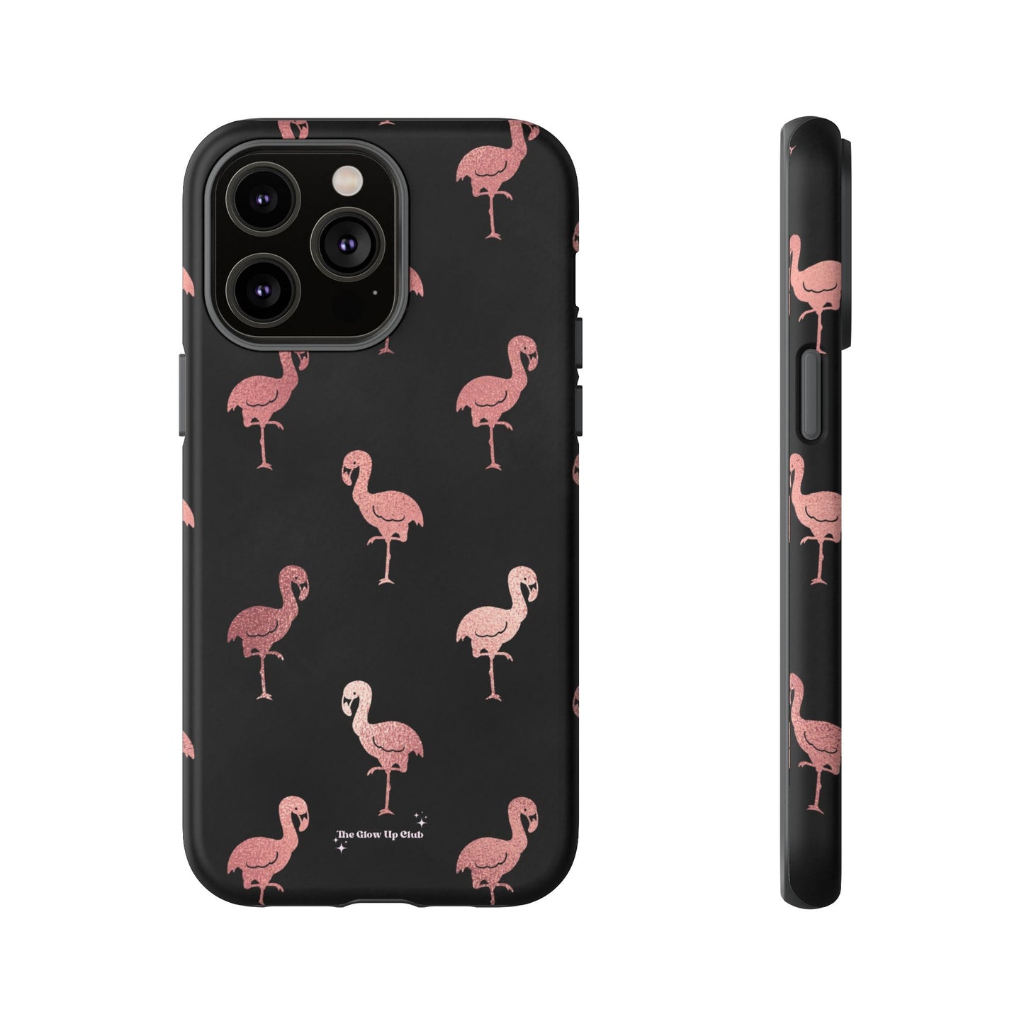 Rose gold flamingos - tough case