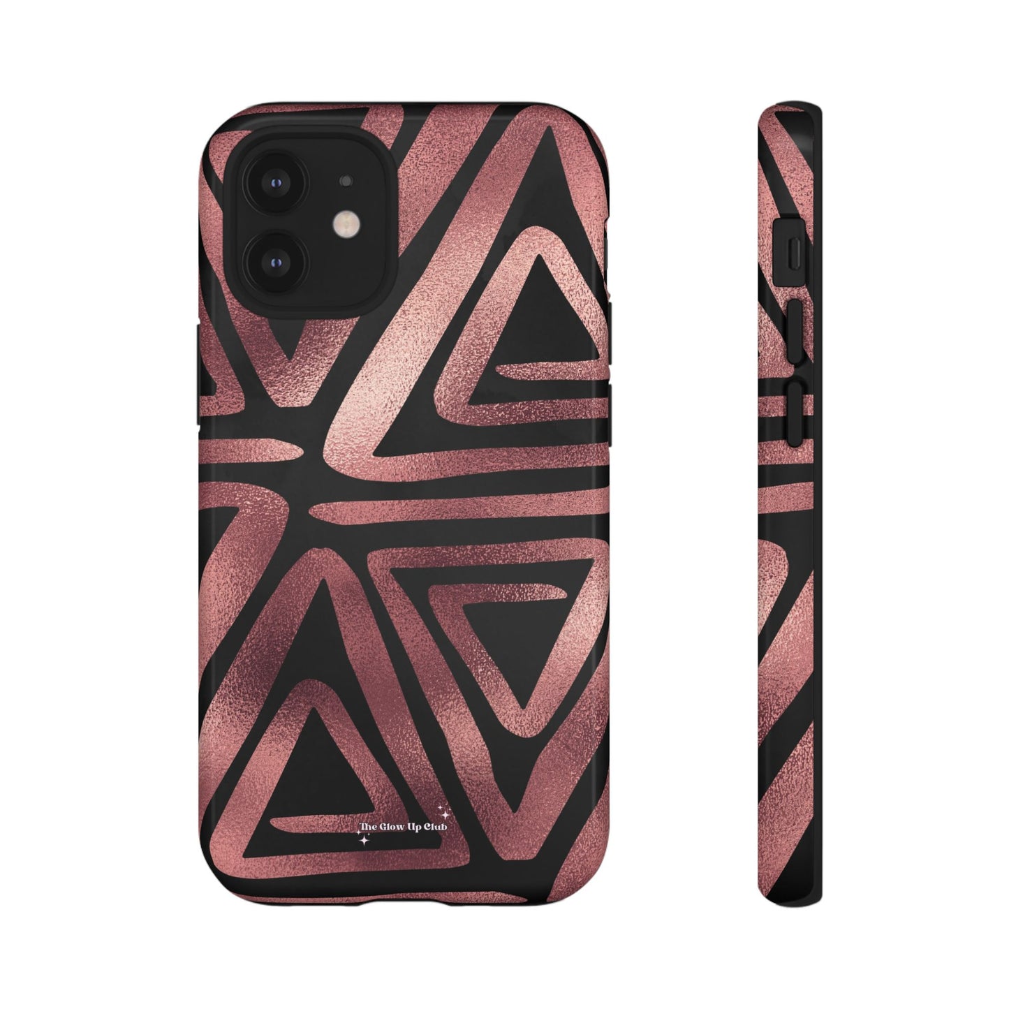 Rose gold triangles - tough case