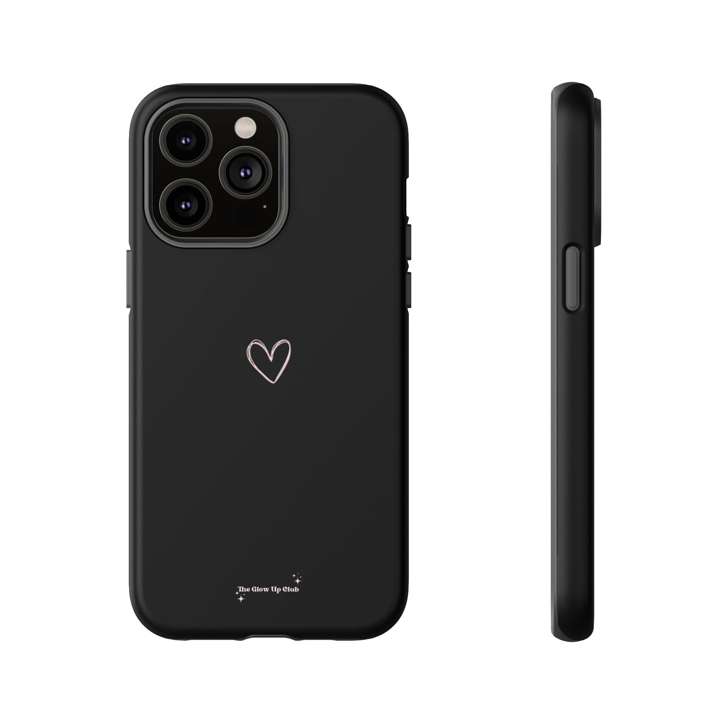 Minimalistic heart black - tough case