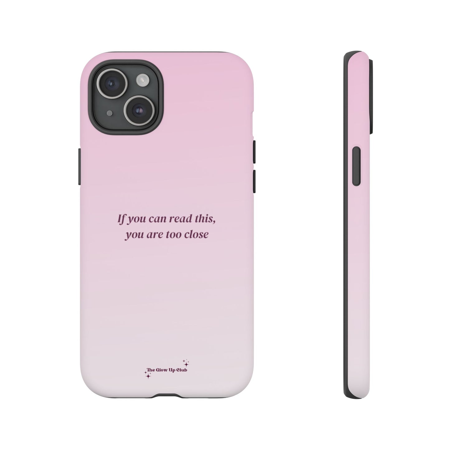 If you can read this pink - tough case