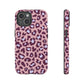 Leopard print pink purple - tough case