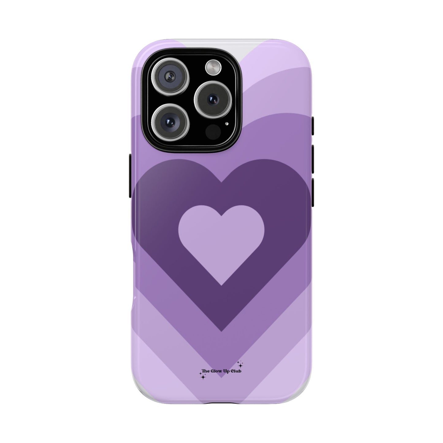 Heart layers purple - tough case