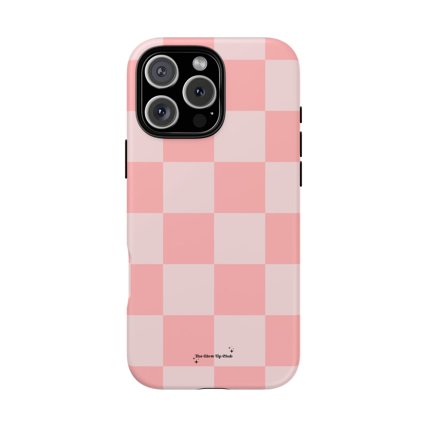 Pink orange checkers - tough case