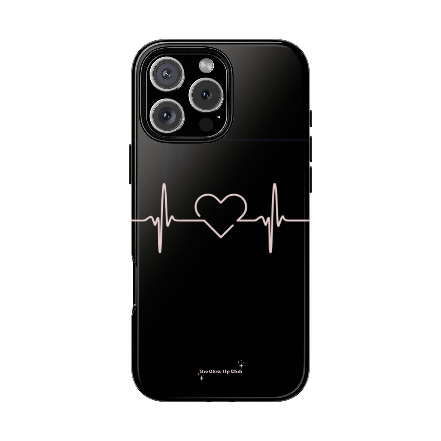 Heart line black - tough case