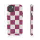 Burgundy checkers - tough case