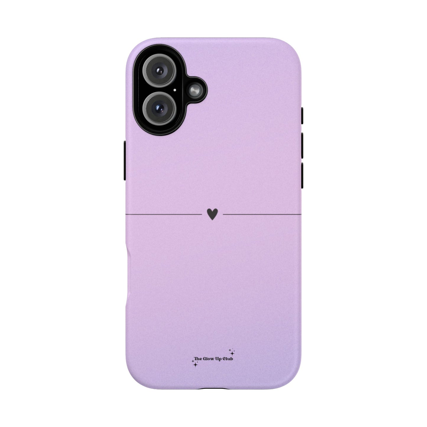 Pastel purple heart - tough case