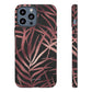 Rose gold leaves - tough case