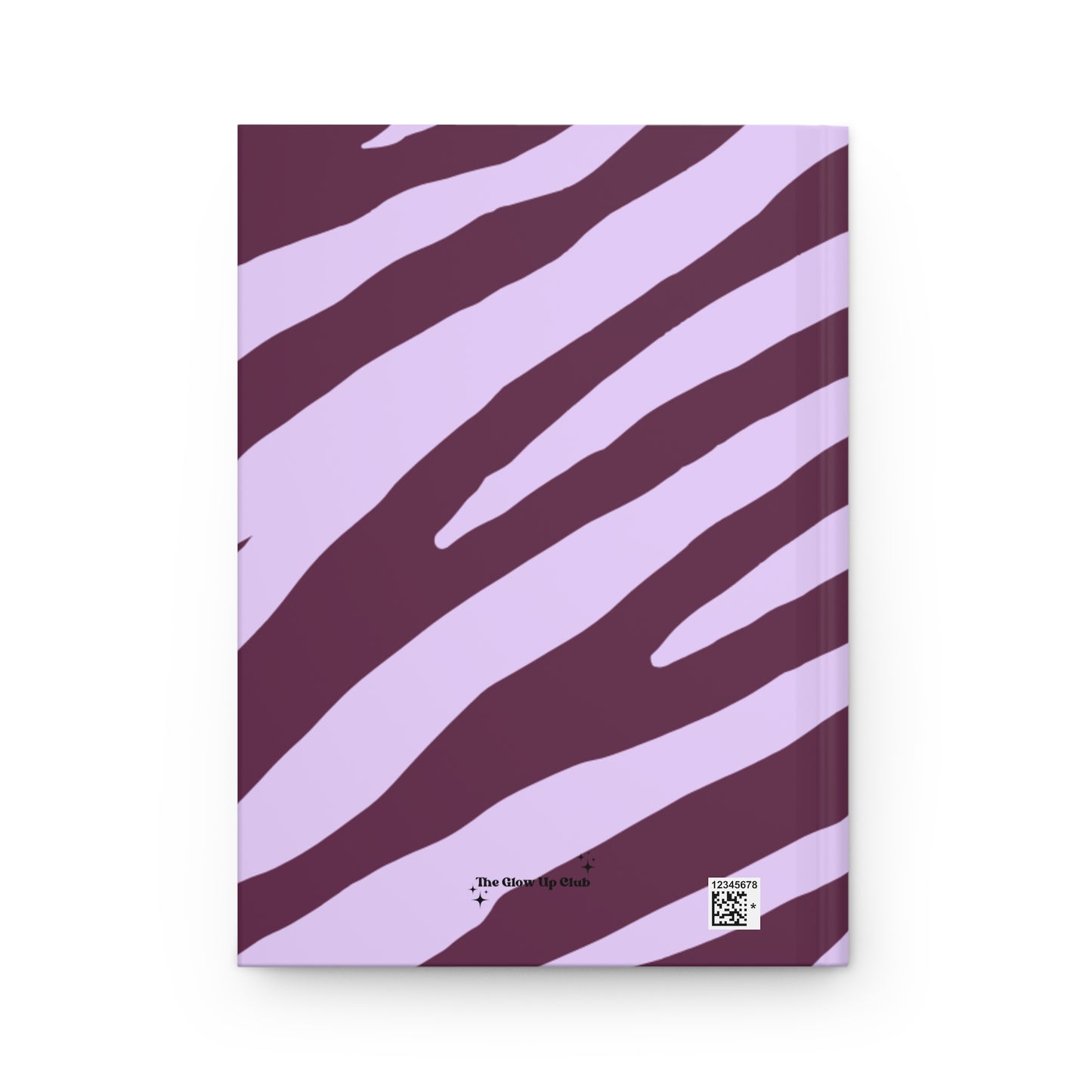 Zebra print purple Journal