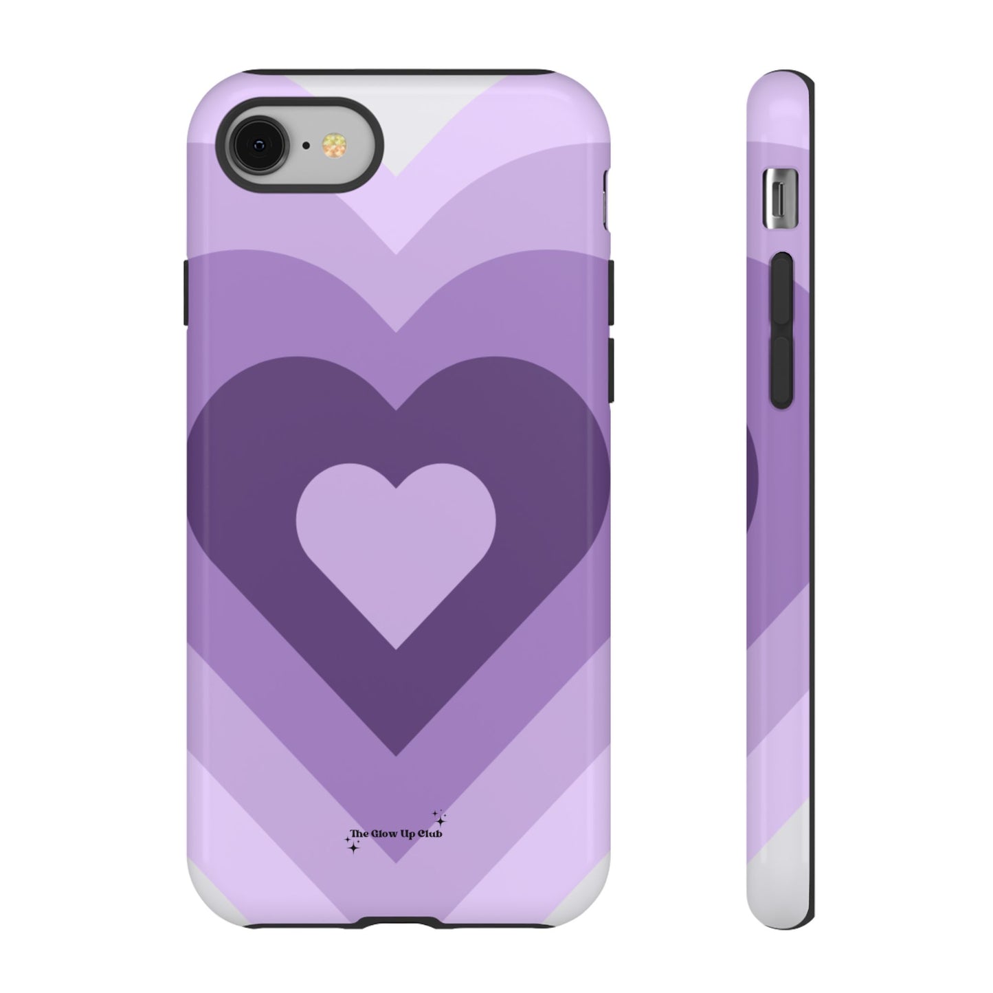 Heart layers purple - tough case