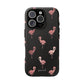 Rose gold flamingos - tough case