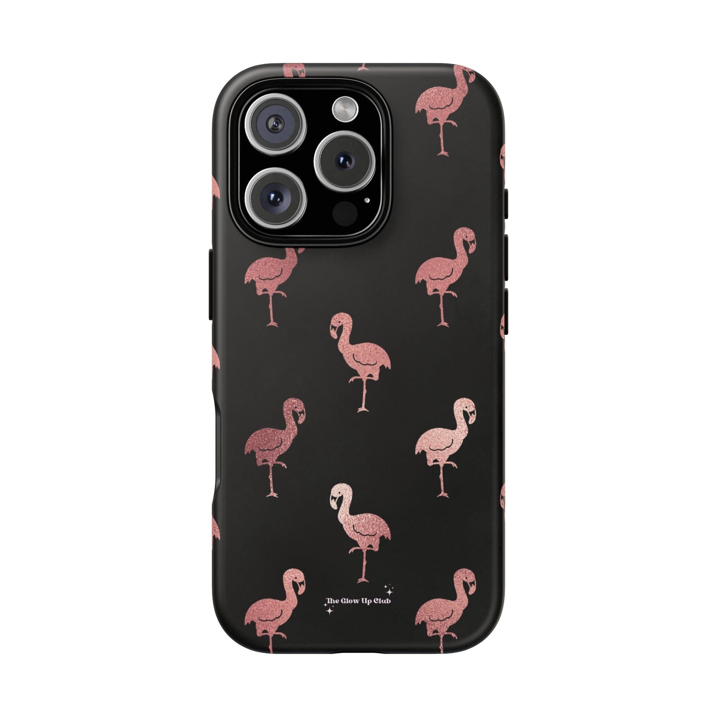 Rose gold flamingos - tough case