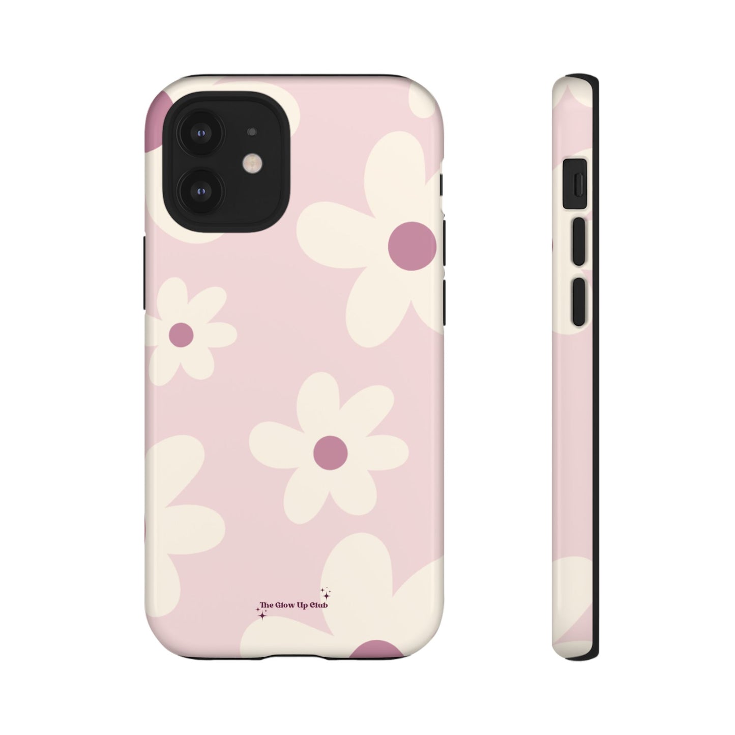 Floral pattern pink - tough case