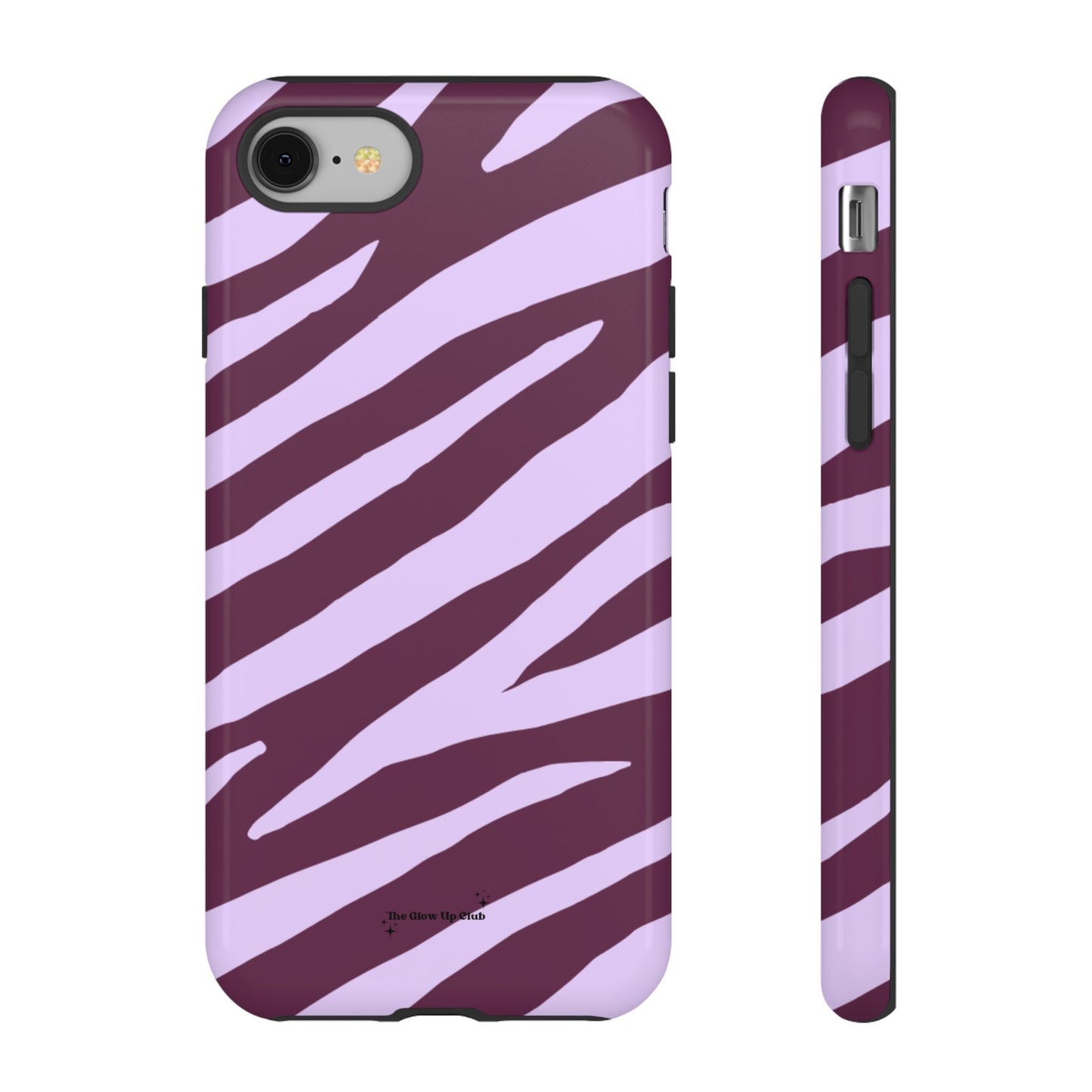 Zebra print purple - tough case