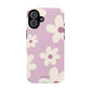 Floral pattern purple - tough case