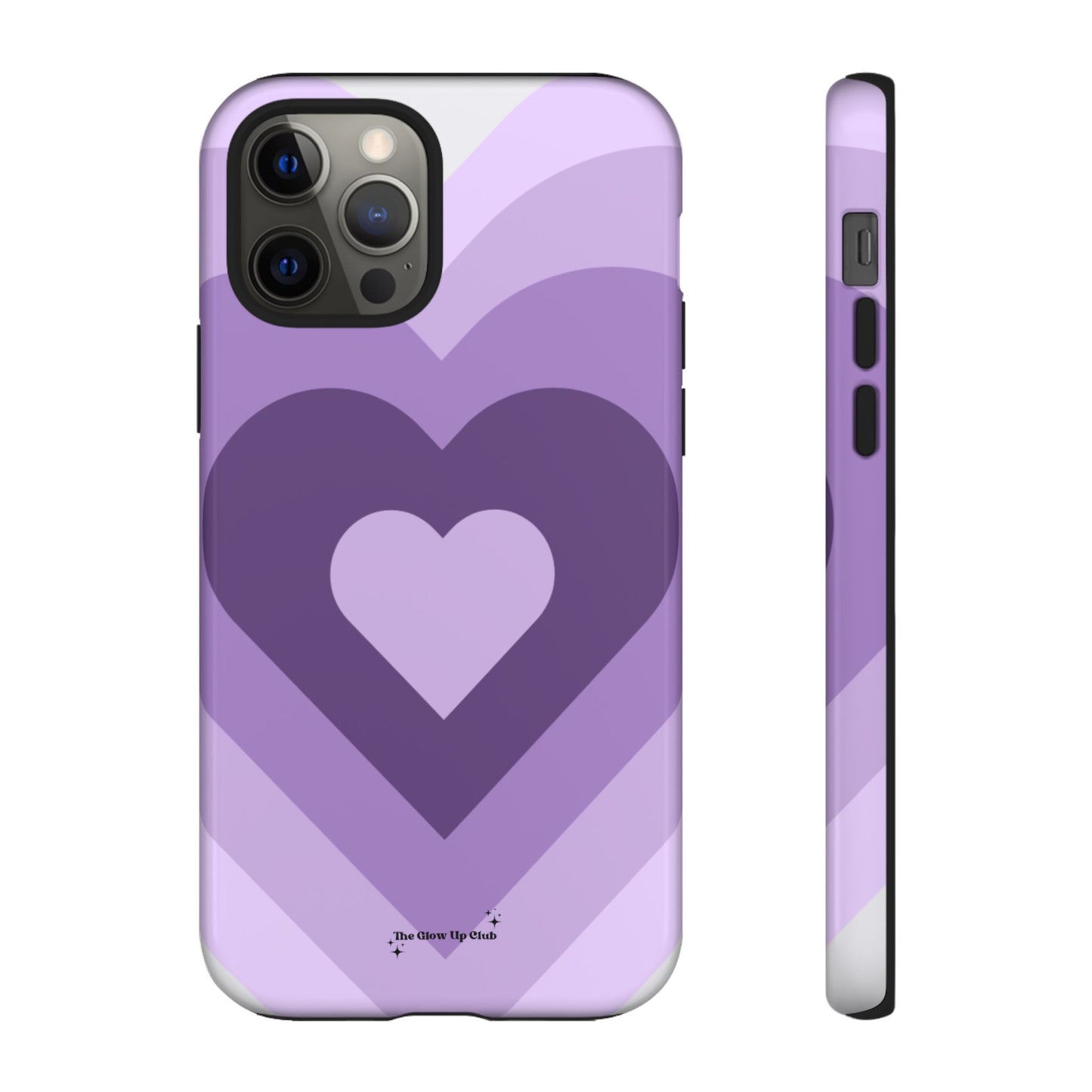 Heart layers purple - tough case