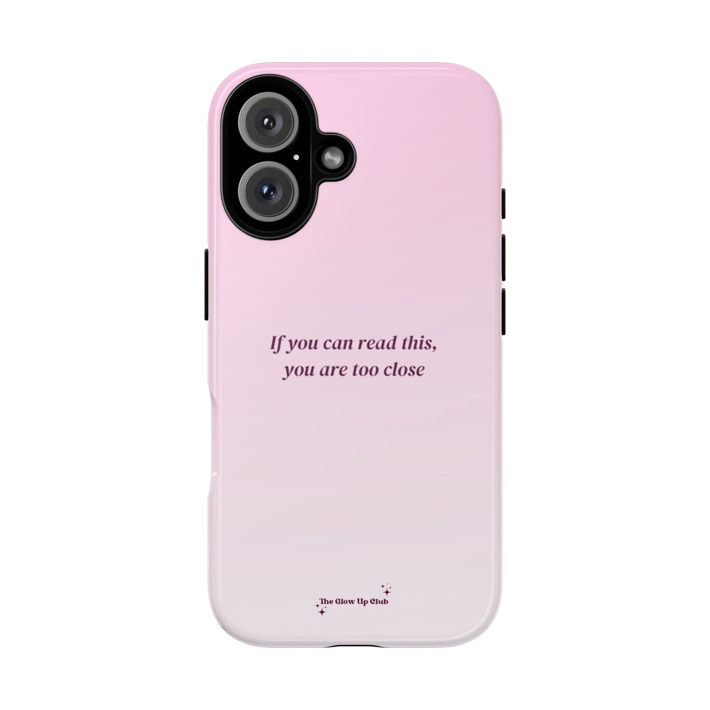 If you can read this pink - tough case