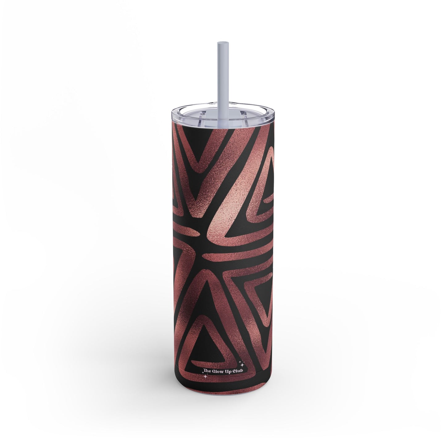 Rose gold triangles Tumbler, 20oz