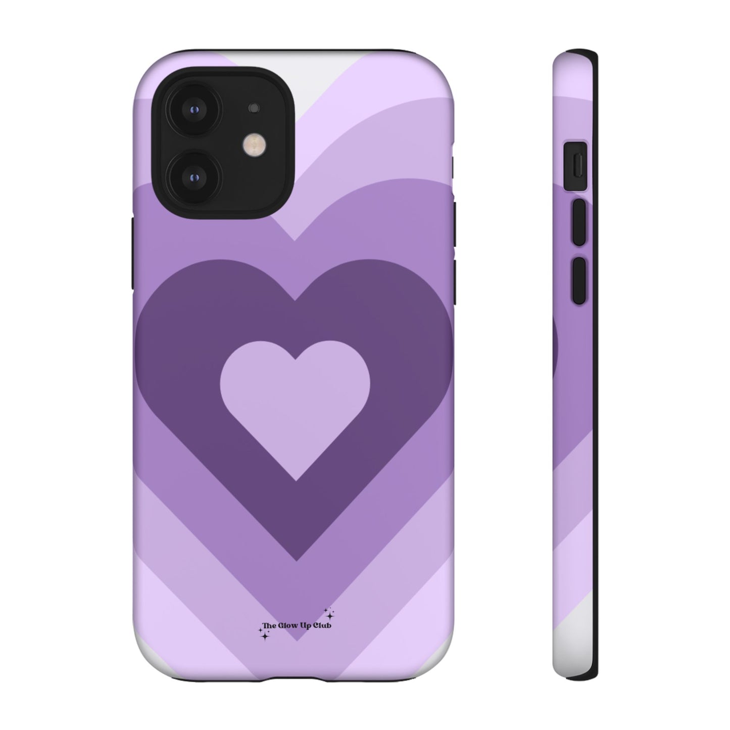 Heart layers purple - tough case