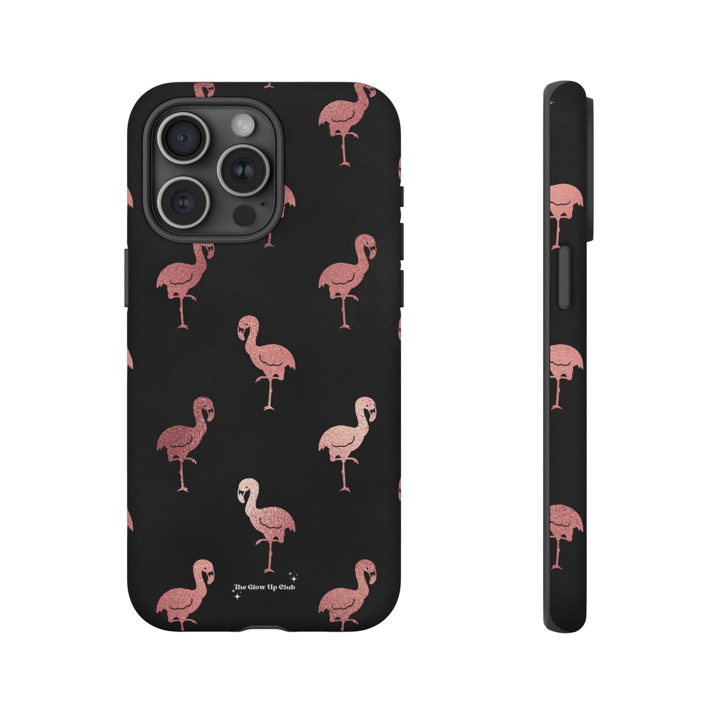 Rose gold flamingos - tough case