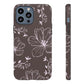 Realistic flowers grey - tough case