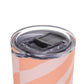 Zebra pink orange print Tumbler, 20oz