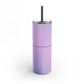 Pastel heart purple Tumbler, 20oz