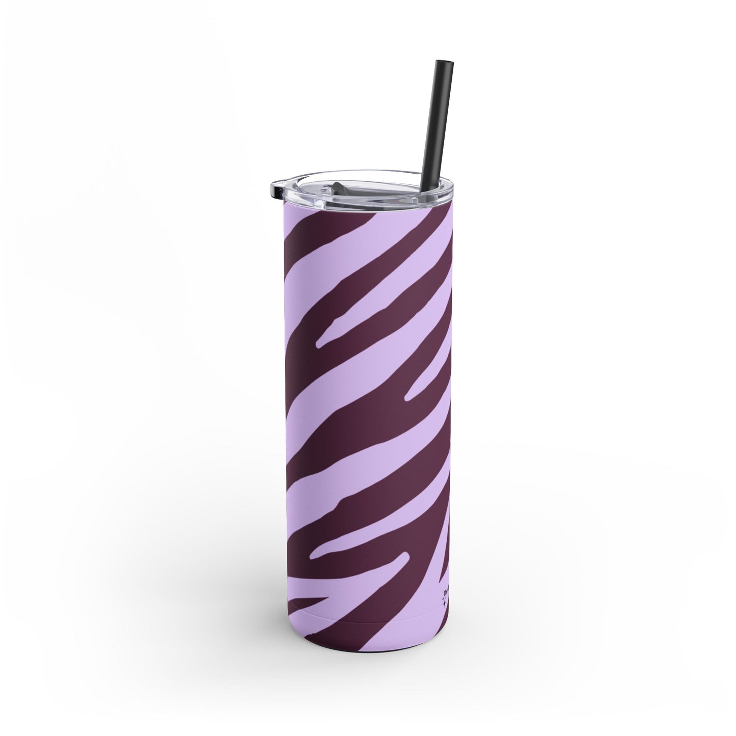 Zebra print purple Tumbler, 20oz