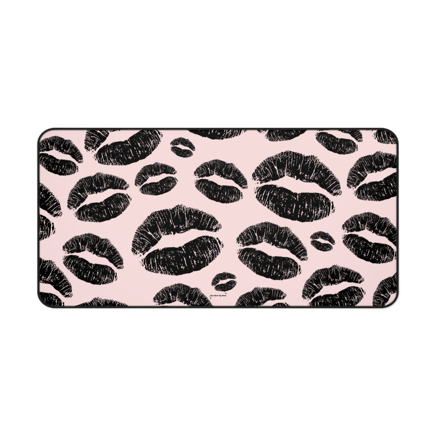 Kisses pink - Desk Mat